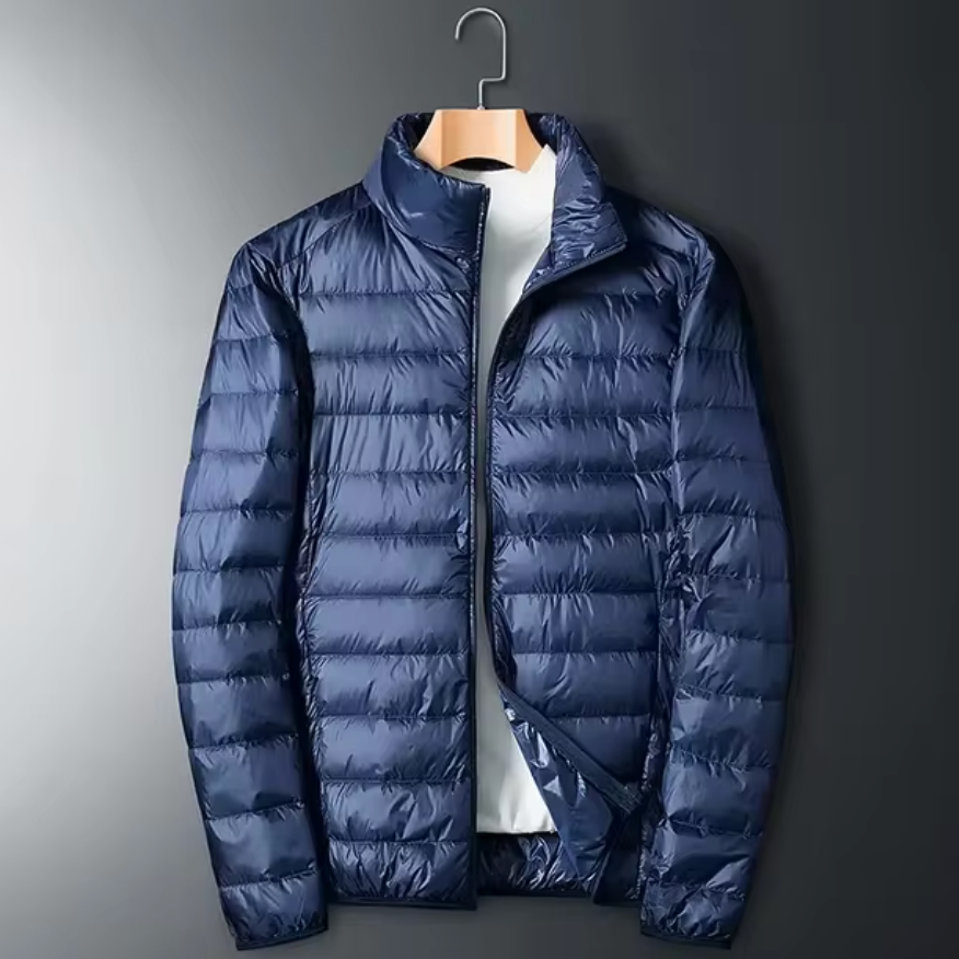 Waterproof Men's Slim Puffer Coat - OutfitLondon