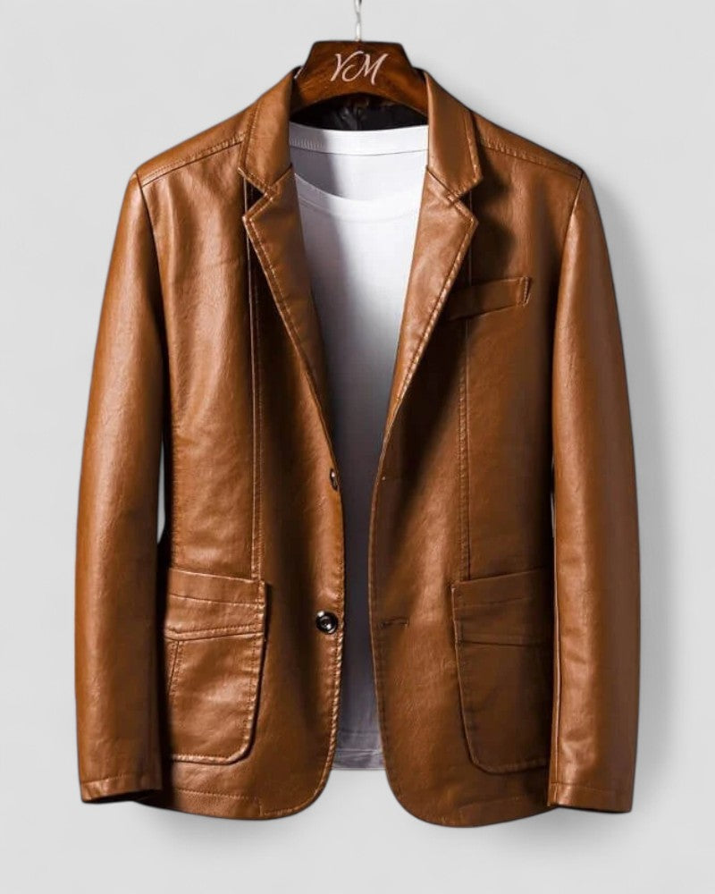 Classic Black Leather Jacket