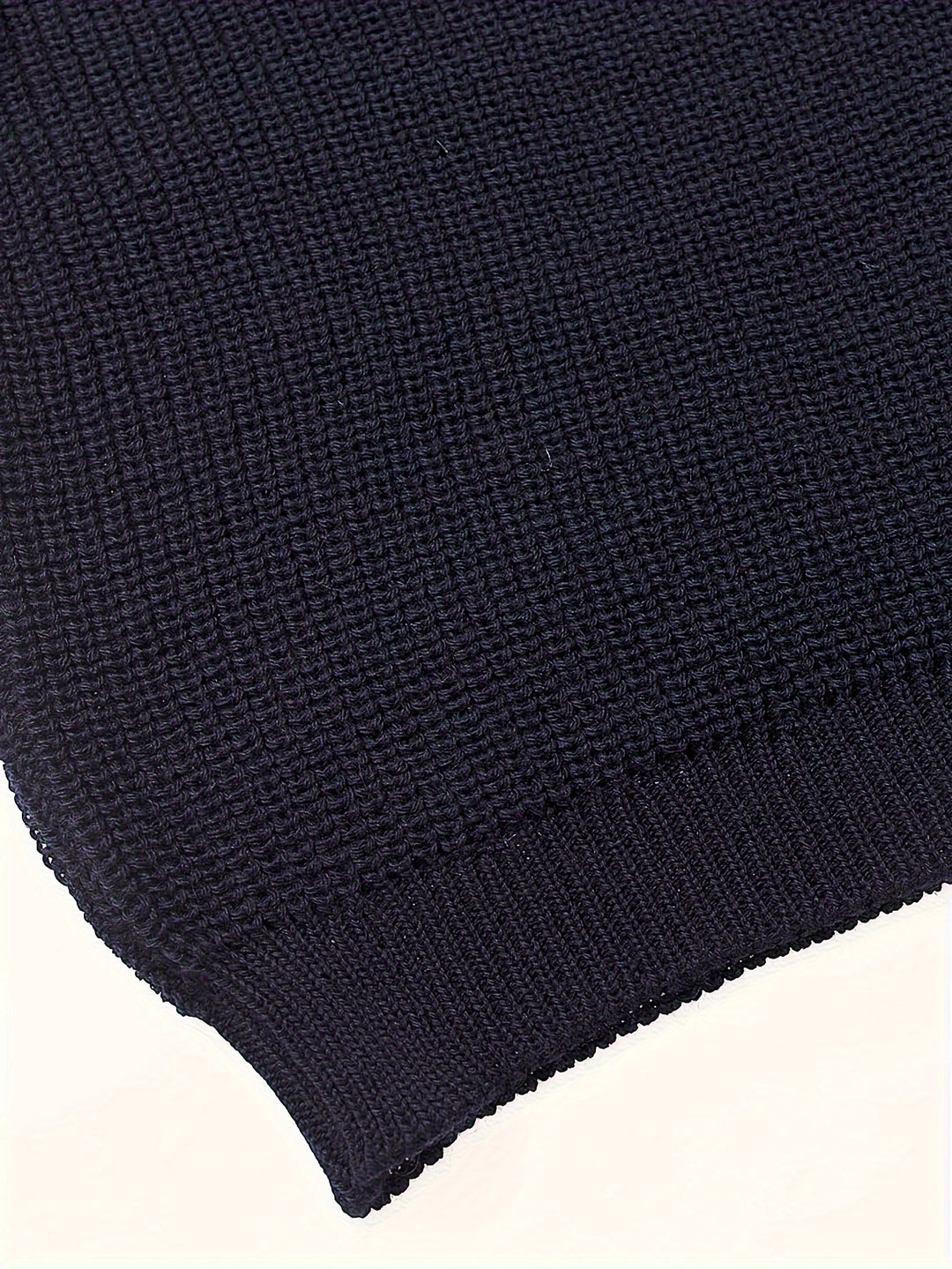 Classic Crew Neck Men's Knit Sweater