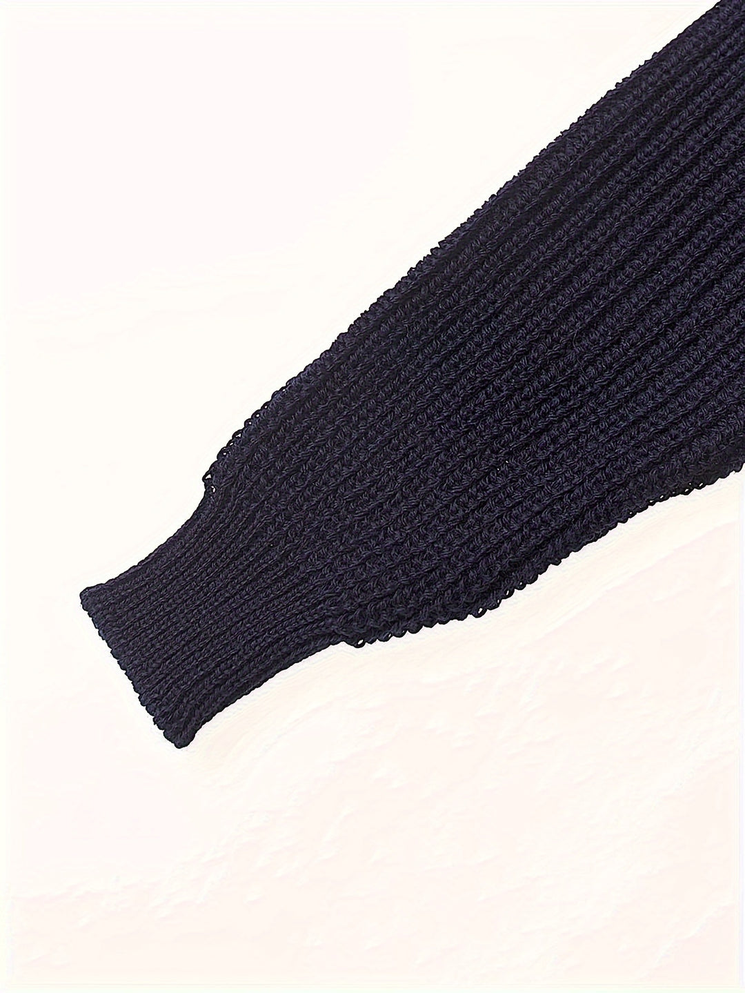 Classic Crew Neck Men's Knit Sweater