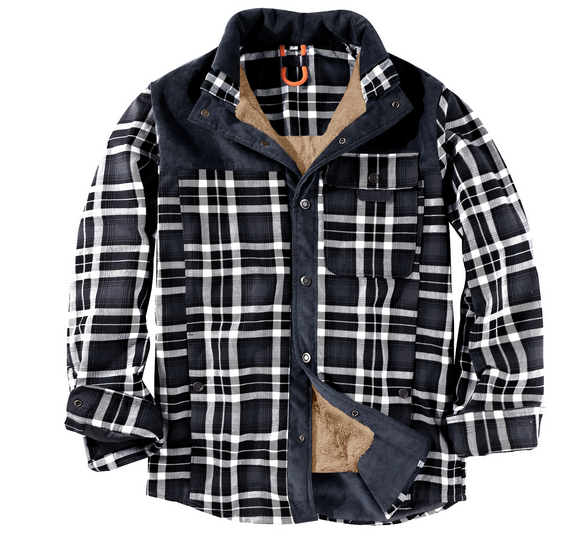 Warm Waterproof Lumberjack Fleece Jacket