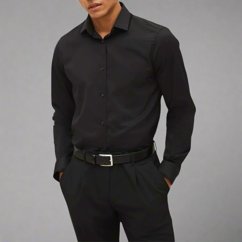 Timeless Regular Fit Casual Shirt - OutfitLondon