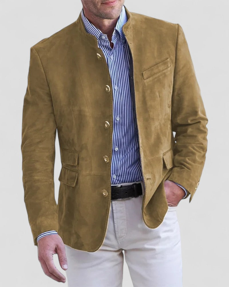 Luxury Soft Collar Men's Blazer - OutfitLondon