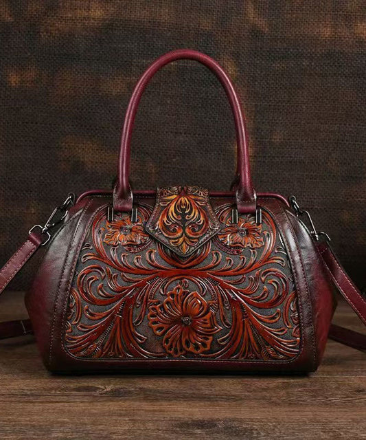 Mulberry Embossed Leather Tote Bag - OutfitLondon