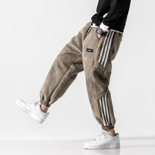 Cozy Thermal Fleece Joggers for Men - OutfitLondon