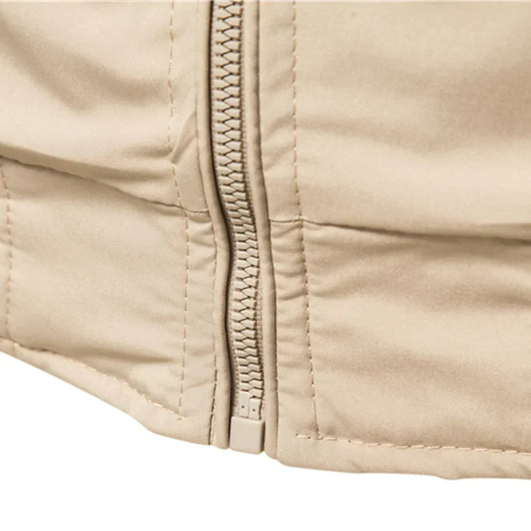 Men's Classic Skinny Fit Bomber Coat