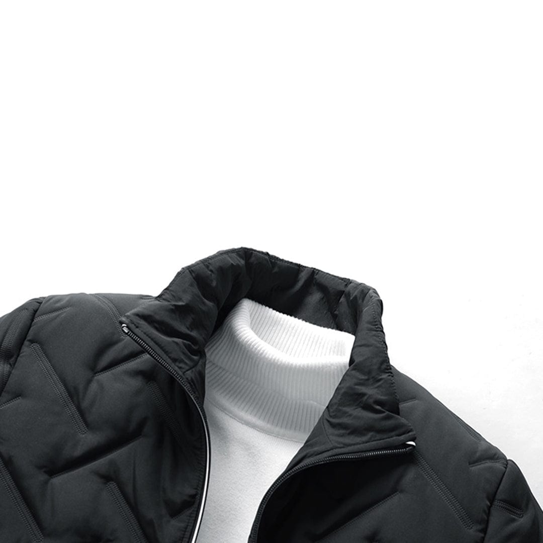 Warm Men's Zip Up Winter Coat