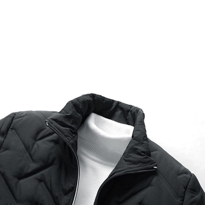 Warm Men's Zip Up Winter Coat
