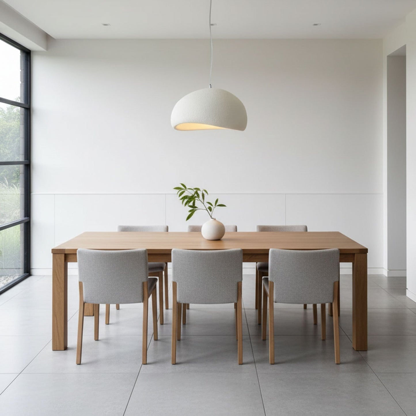Sleek Contemporary LED Hanging Light Fixture