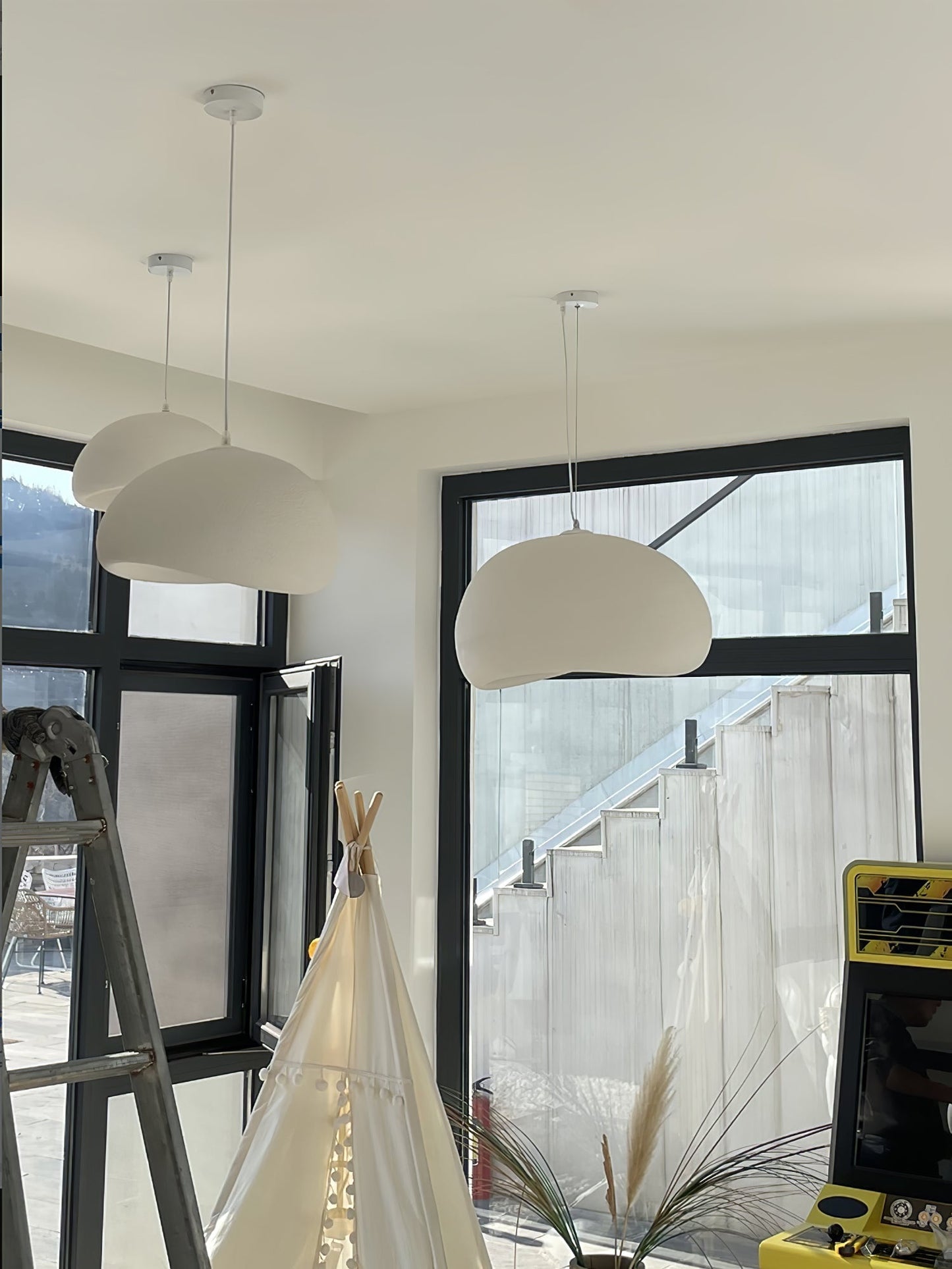 Sleek Contemporary LED Hanging Light Fixture