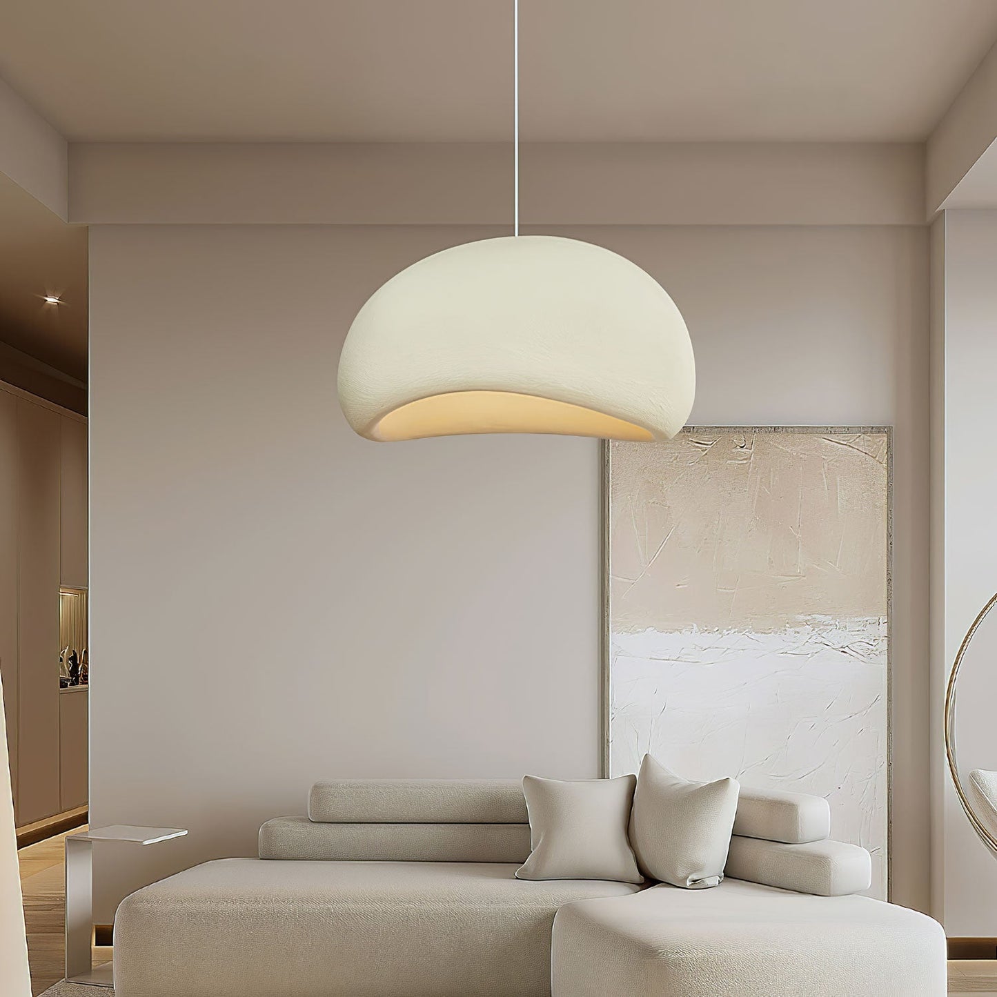 Sleek Contemporary LED Hanging Light Fixture