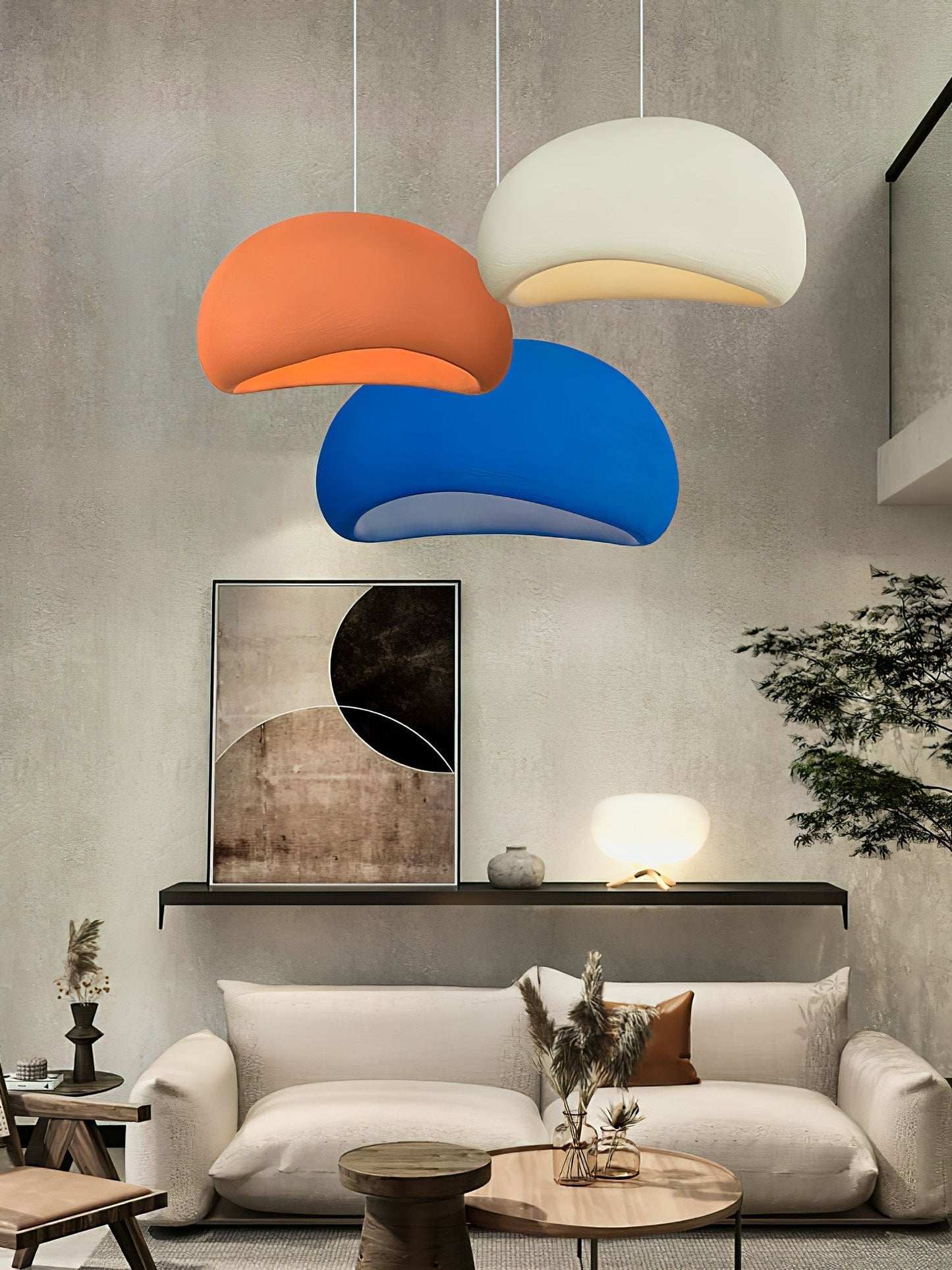 Sleek Contemporary LED Hanging Light Fixture