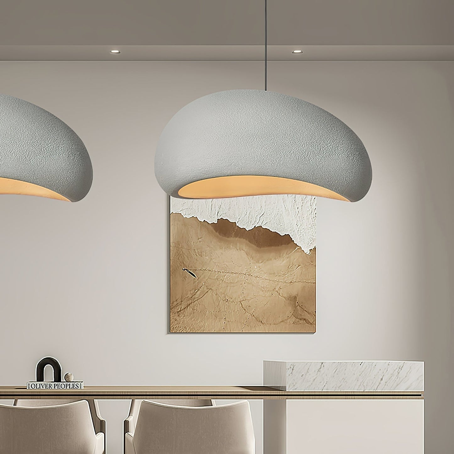 Sleek Contemporary LED Hanging Light Fixture