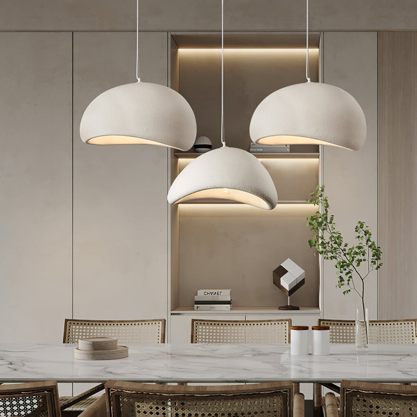 Sleek Contemporary LED Hanging Light Fixture