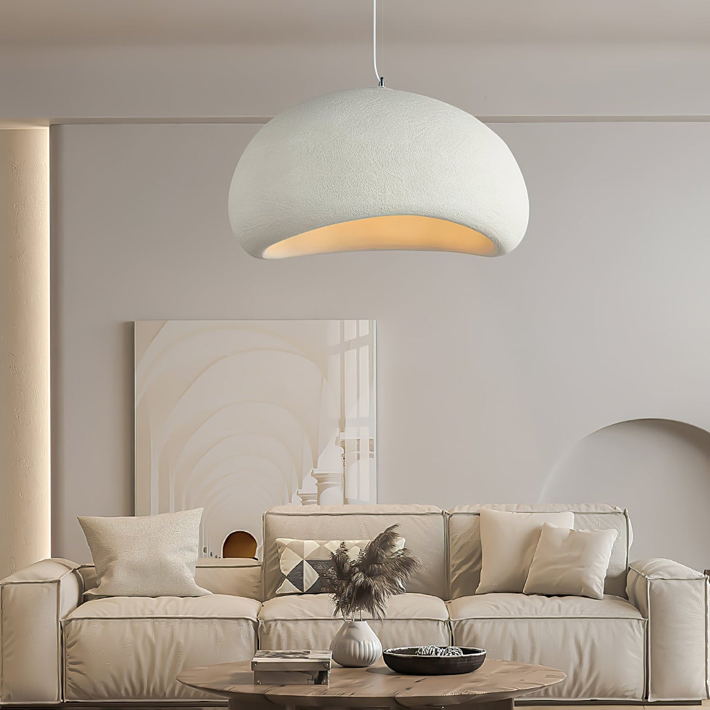 Sleek Contemporary LED Hanging Light Fixture