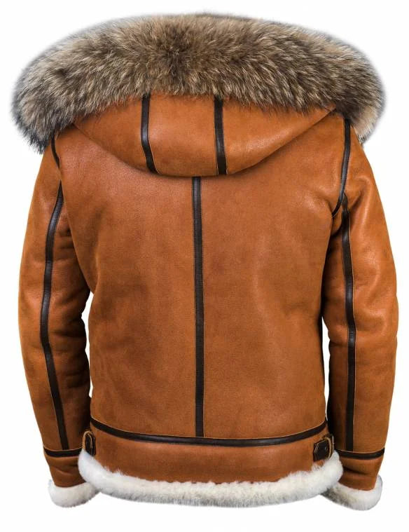 Luxurious Faux Fur Hooded Parka Coat
