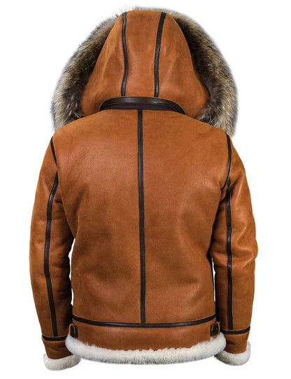 Luxurious Faux Fur Hooded Parka Coat