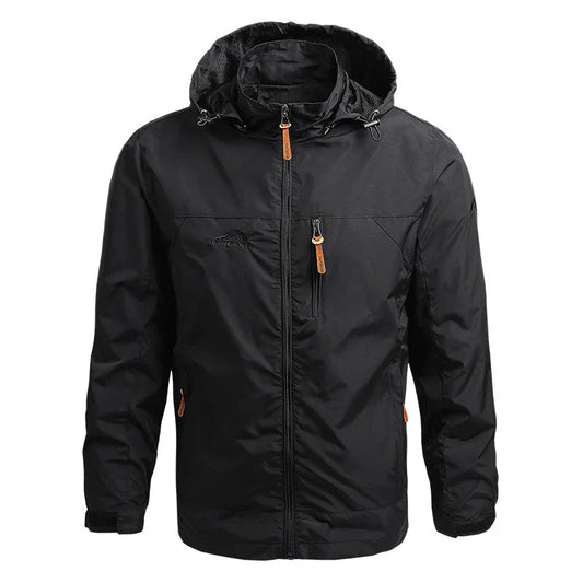 Waterproof Lightweight Windbreaker Coat - OutfitLondon
