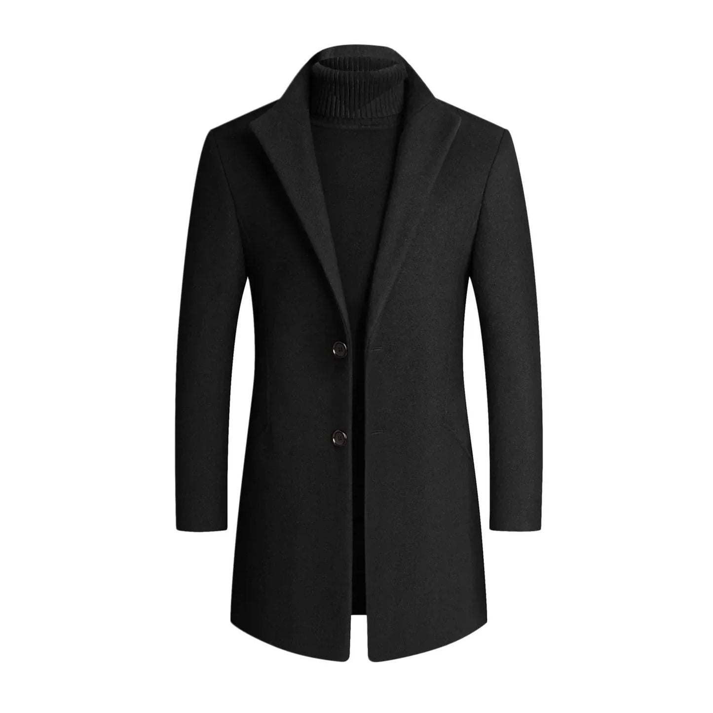 Slim Fit Men's Classic Dress Coat