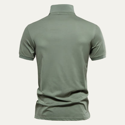 Classic Men's Short Sleeve Golf Shirt with Logo
