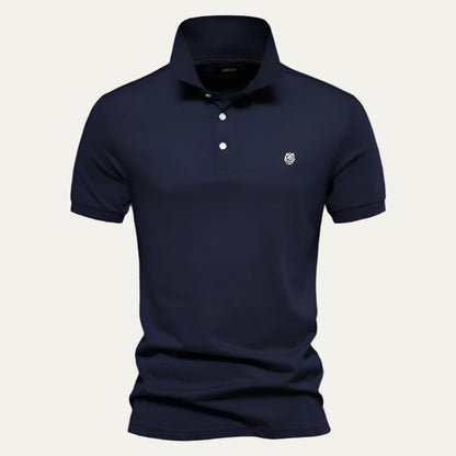 Classic Men's Short Sleeve Golf Shirt with Logo