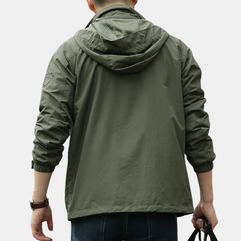 Men's Slim Water Resistant Hoodie