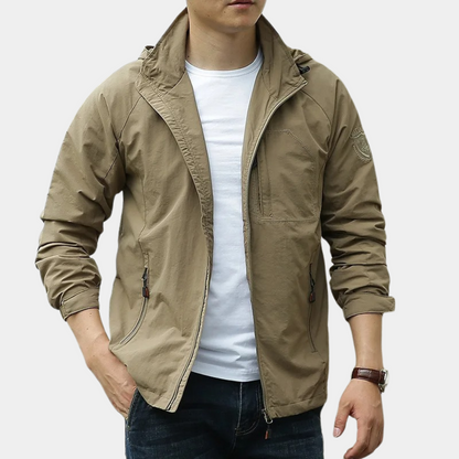 Men's Slim Water Resistant Hoodie