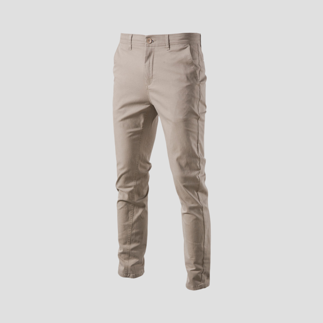 Men's Fit Slim Chino Trousers - OutfitLondon