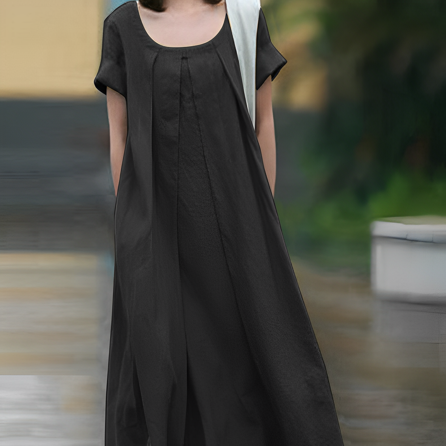 Comfortable Sleeveless Summer Dress for Ladies