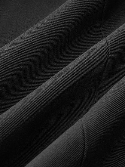 Stylish Collar Pocket Tailored Blazer Coat