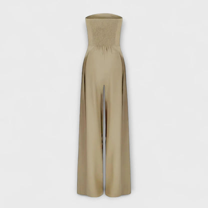Chic Off Shoulder One Piece Jumpsuit