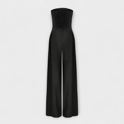 Chic Off Shoulder One Piece Jumpsuit