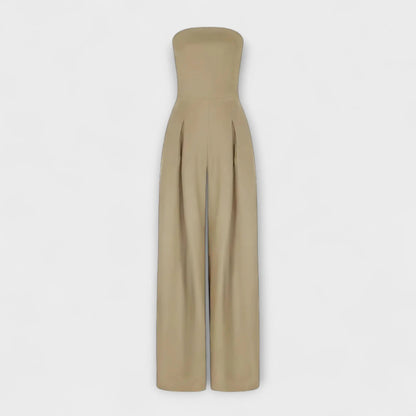 Chic Off Shoulder One Piece Jumpsuit