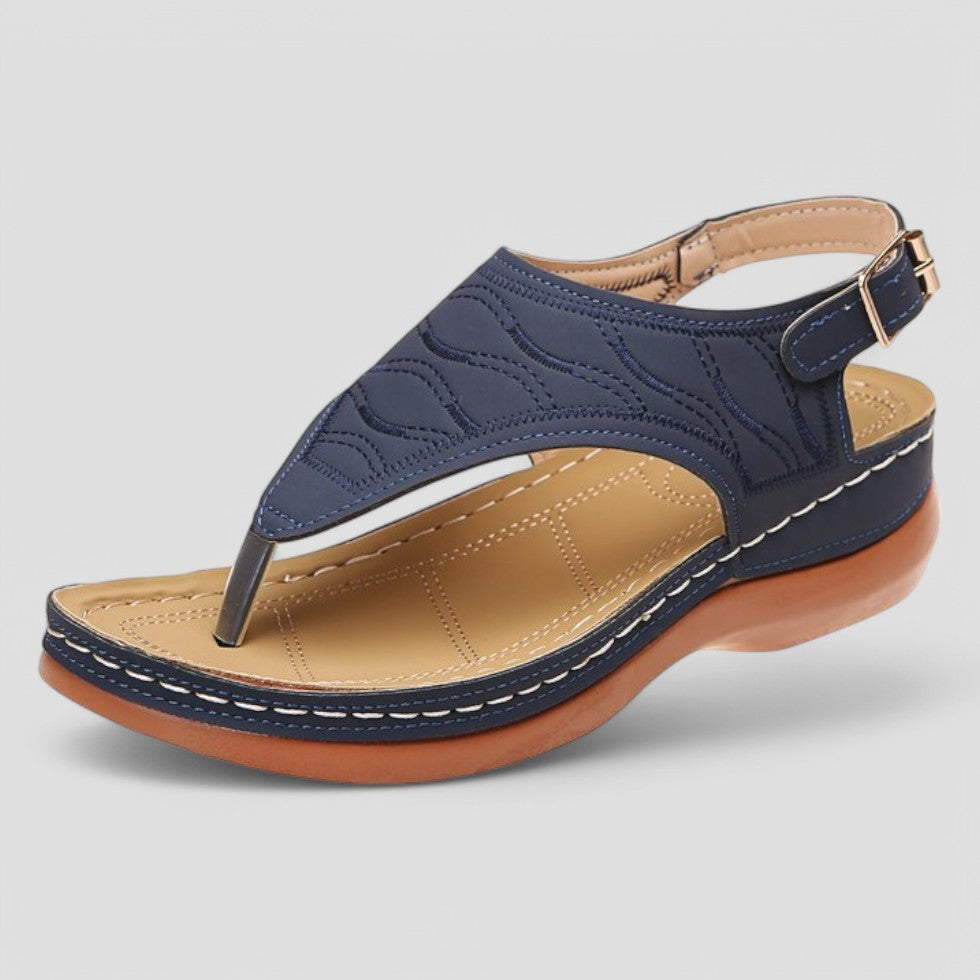 Soft Leather Summer Sandals For Ladies