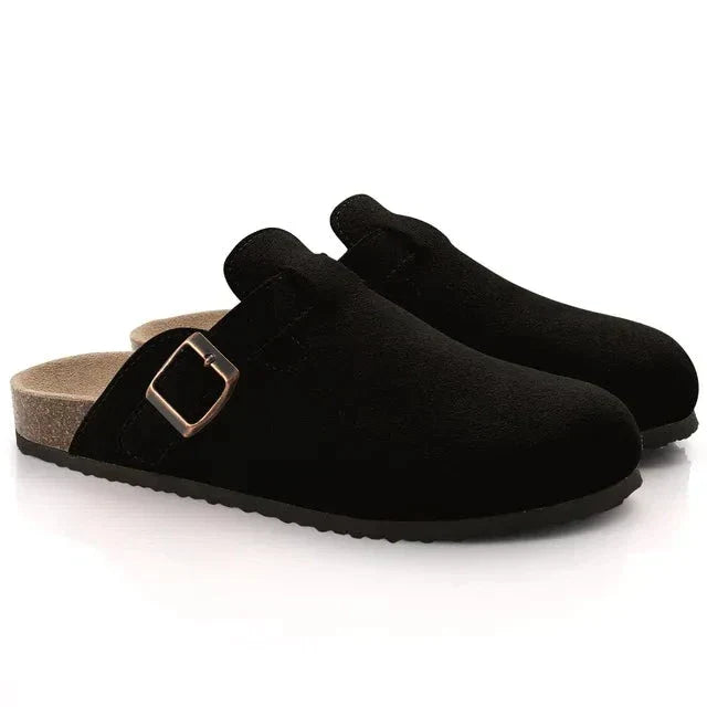 Premium Leather Mule Shoes