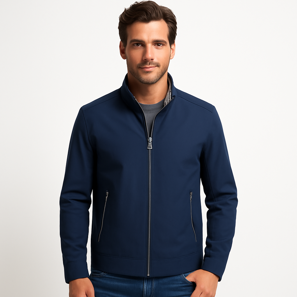 Comfortable Daily Men's Windbreaker Jacket - OutfitLondon