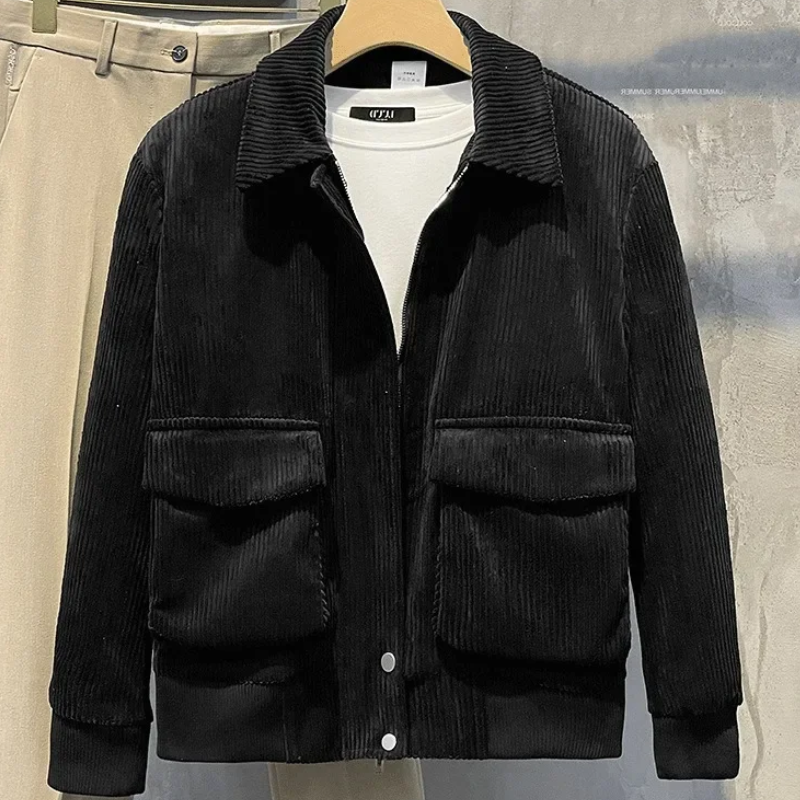 Rugged Cotton Pocket Jacket