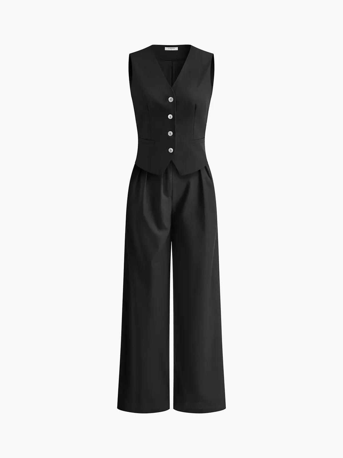 Casual Women's Linen Cotton Pants Suit