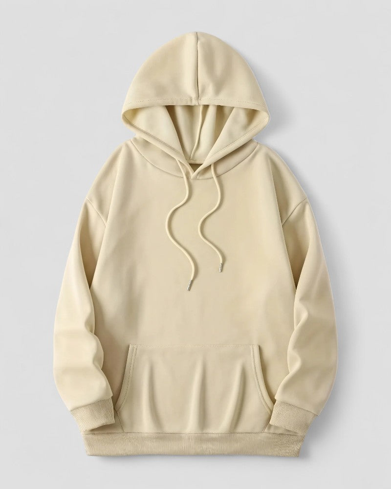 Soft Casual Daily Hooded Sweatshirt - OutfitLondon