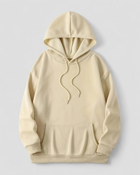 Soft Casual Daily Hooded Sweatshirt - OutfitLondon