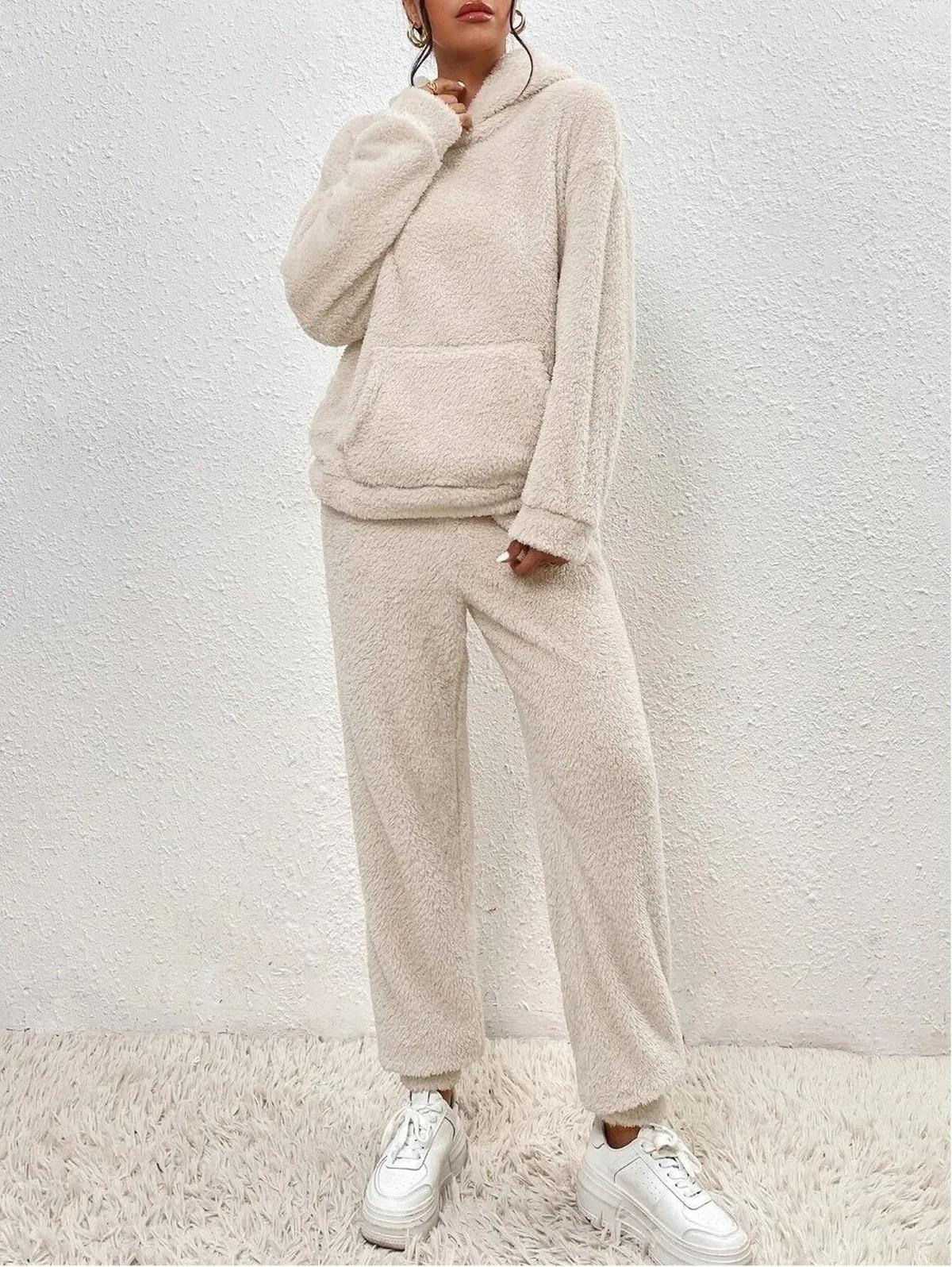 Cozy Fleece Hoodie And Sweatpant Set