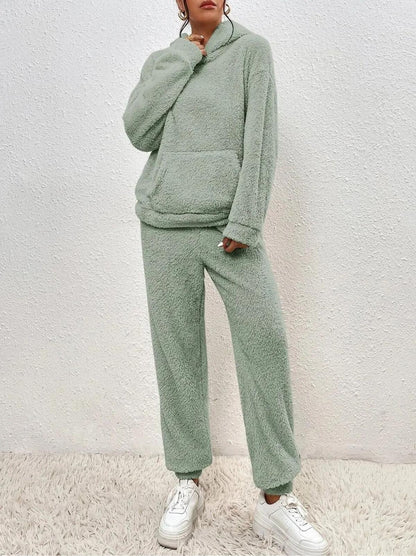 Cozy Fleece Hoodie And Sweatpant Set