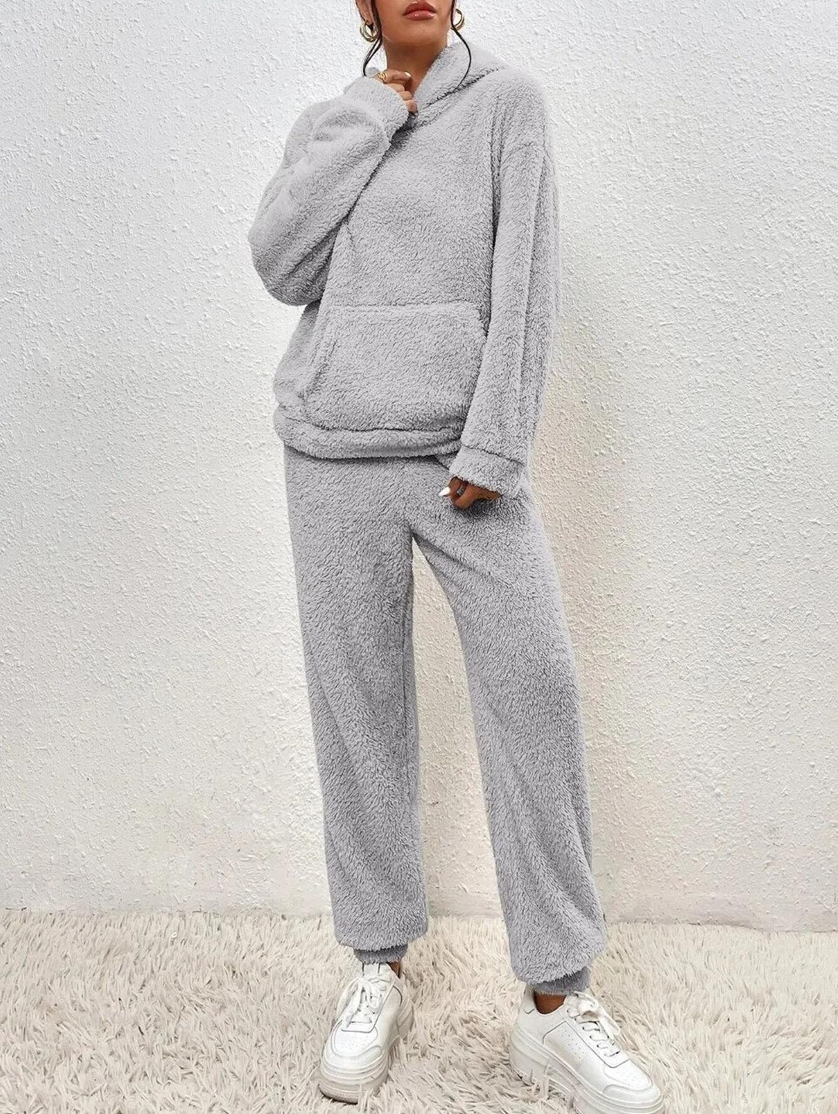 Cozy Fleece Hoodie And Sweatpant Set