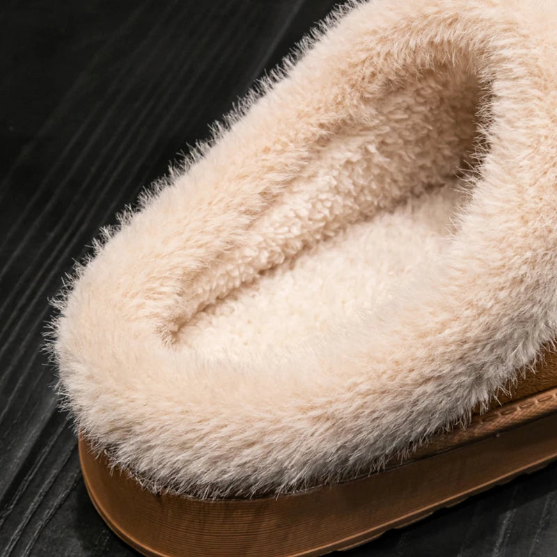 Soft Fleece | Warm Men's House Slippers for Cold Weather