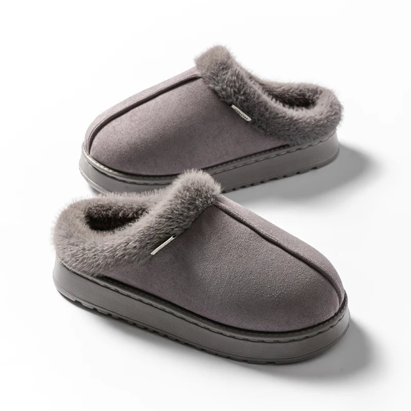 Soft Fleece | Warm Men's House Slippers for Cold Weather