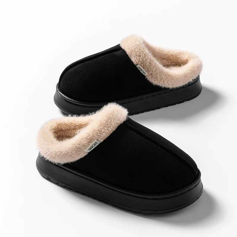 Soft Fleece | Warm Men's House Slippers for Cold Weather
