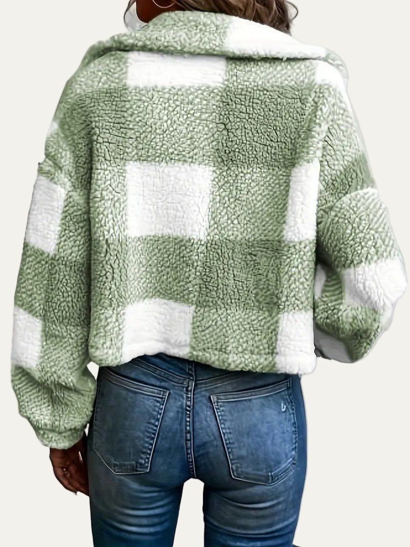 Soft Women's Crop Cardigan Jacket