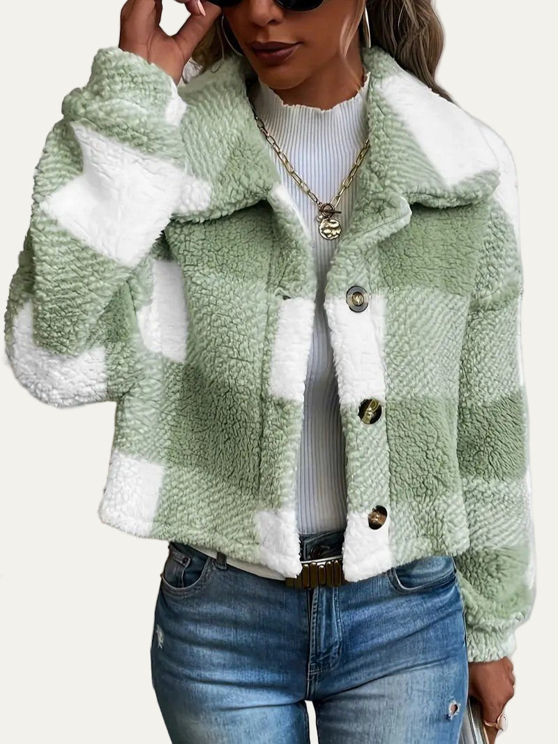 Soft Women's Crop Cardigan Jacket