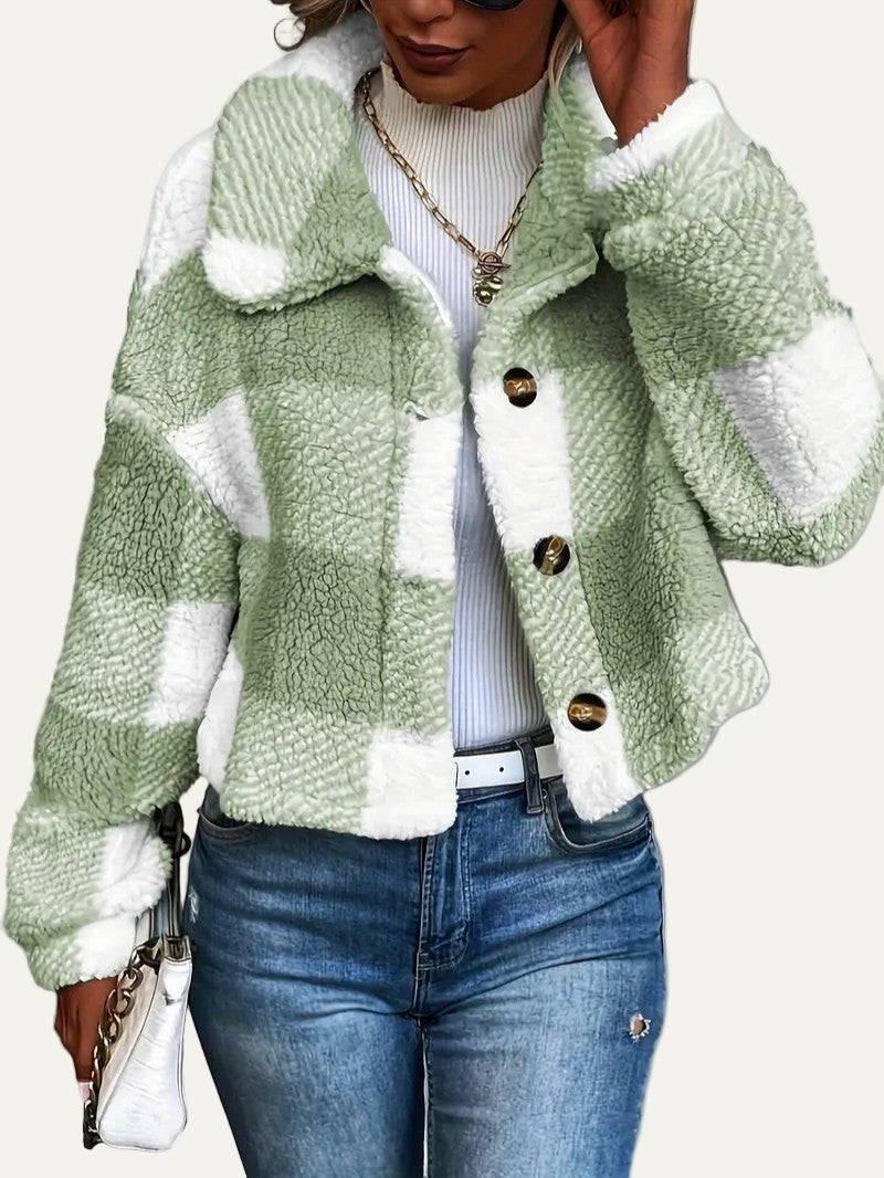 Soft Women's Crop Cardigan Jacket