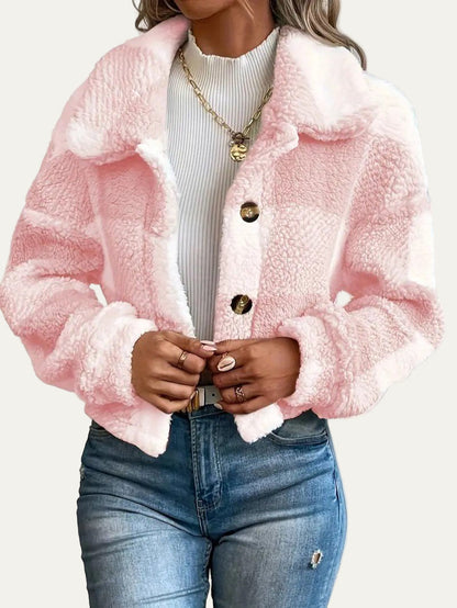Soft Women's Crop Cardigan Jacket